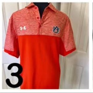 Auburn University Under Armour Heat Gear Polo